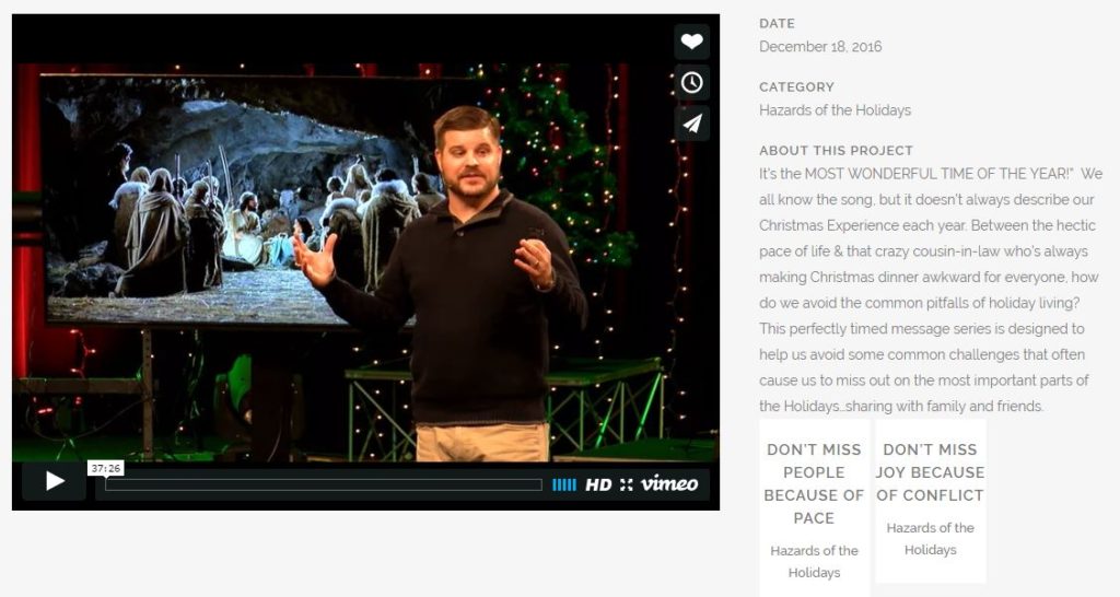 Chris Williams shares a Christmas Message. 